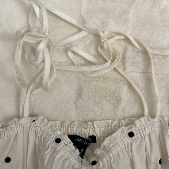 Forever 21 Smock Waist Polka Dot Sundress - Picture 4 of 4